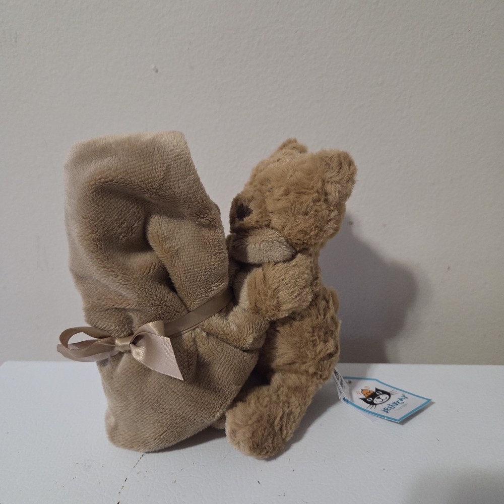 Jellycat Bartholomew Bear Soother Plush NWT